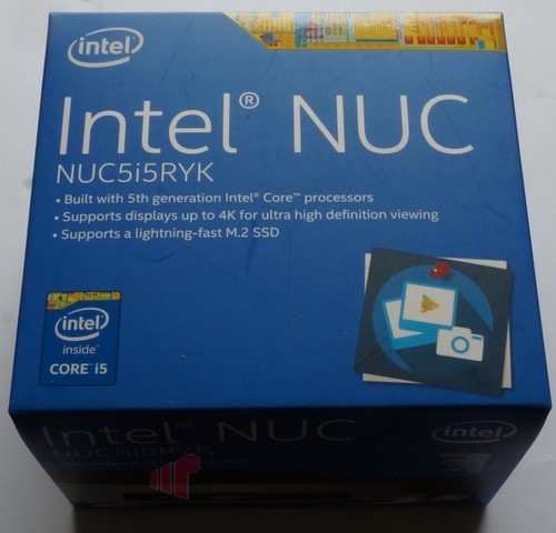 Intel NUC NUC5i5RYH Mini Desktop, i5-5250U, 8GB, 256GB SSD